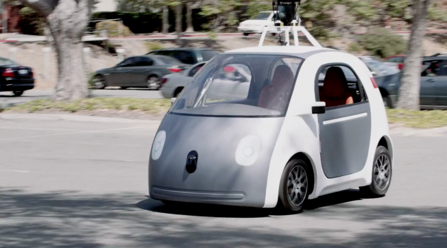 谷歌发布无人驾驶汽车