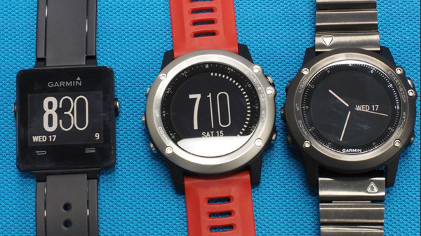 CES2015佳明推出三块智能手表