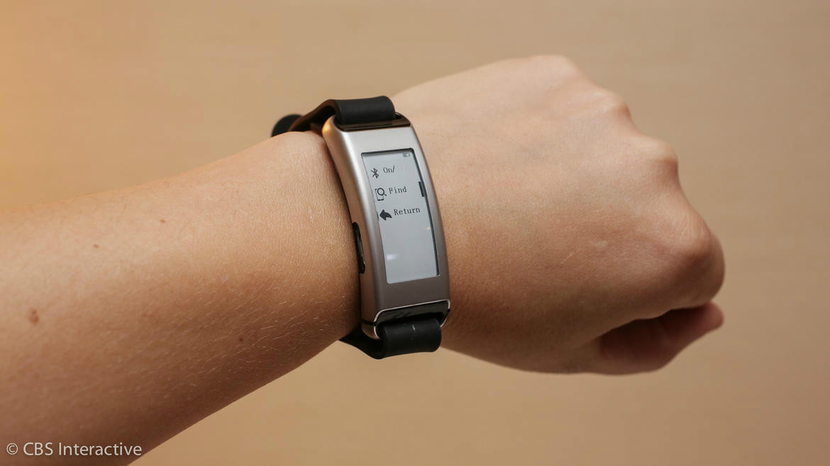 CES2015联想墨水屏幕智能手环VibeBandVB10