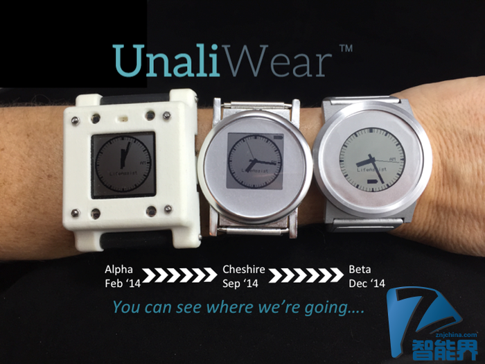 UnaliWear Kanega专门为老年人设计的智能手表