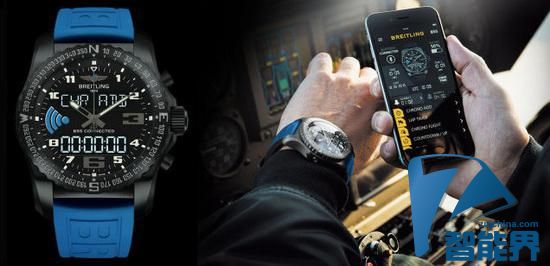 瑞士豪表百年灵推出首款智能手表B55 Connected