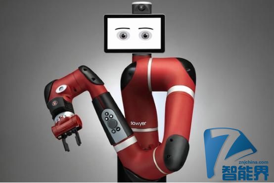 可爱呆萌机器人Sawyer能从事高精度的工作