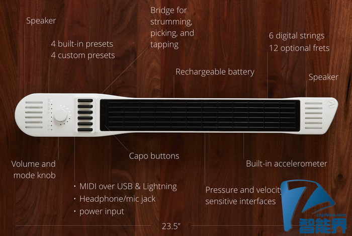 Jamstik+智能吉他www.znjchina.com智能界6.png