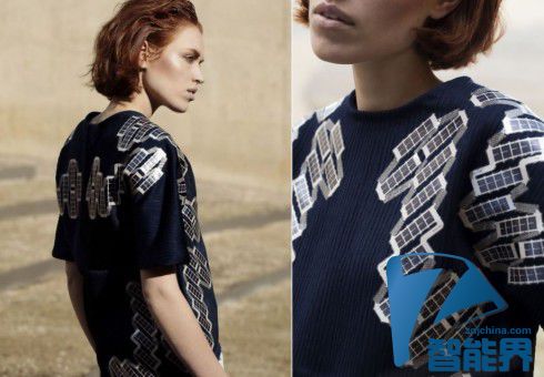 可以机洗的太阳能充电衣