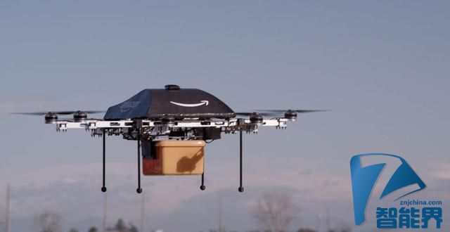 亚马逊新专利：用无人机送包裹