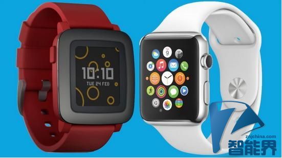 Apple Watch对比Pebble Time：完全不同的手表形态