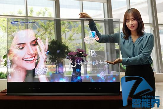 三星展示镜面和透明OLED显示屏