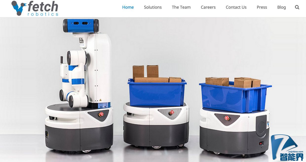 Fetch Robotics拣货机器人获软银领投 2300 万美元 A 轮融资