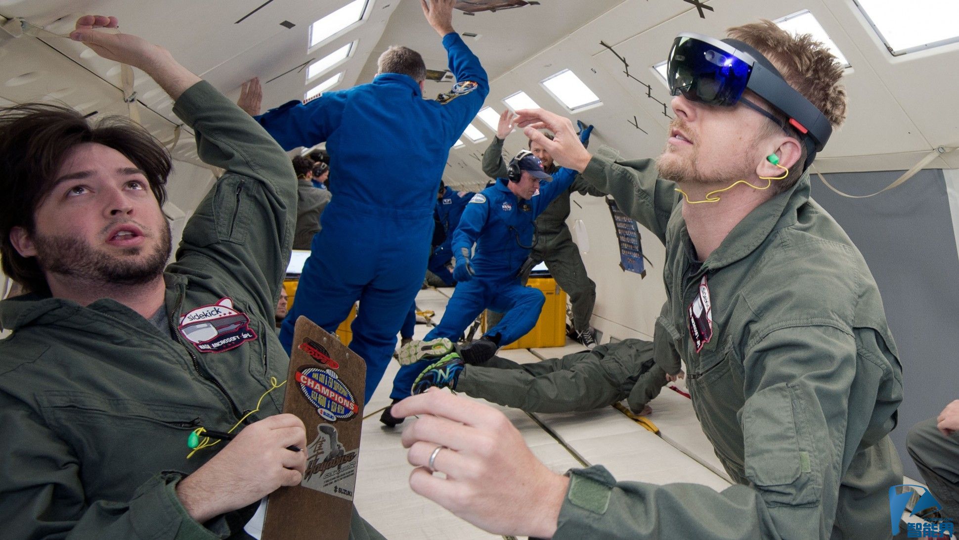 微软HoloLens全息眼镜登国际空间站：将用于太空探索