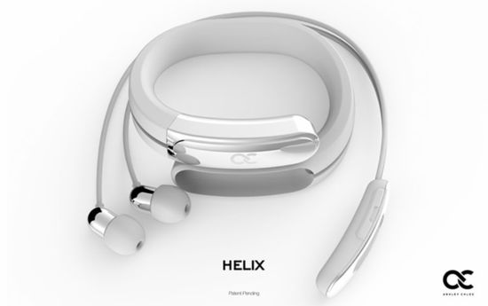 Helix：隐藏蓝牙耳机的手环
