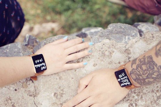 To-Do时尚手表：是可穿戴的“小黑板”