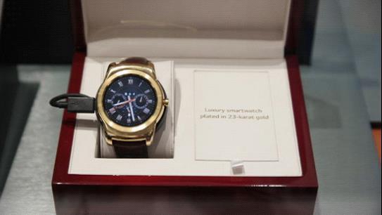 LG Watch Urbane Luxe:23k黄金奢华智能手表