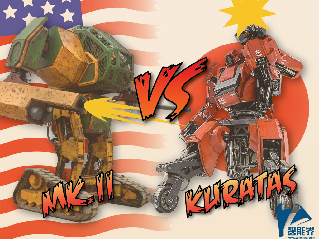 现实版钢拳铁甲：美日巨型机器人大战