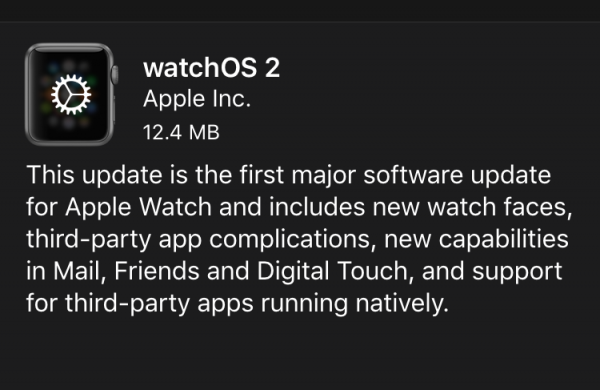 watchOS 2 正式版推送来临，你的Apple Watch升级了吗？