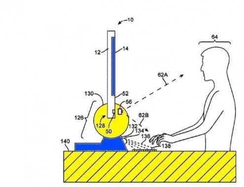 苹果新专利：听说有角度摄像头和虚拟键盘更配？