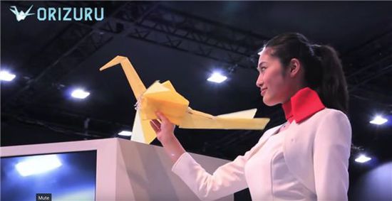 会飞的千纸鹤：日本3D打印千纸鹤无人机