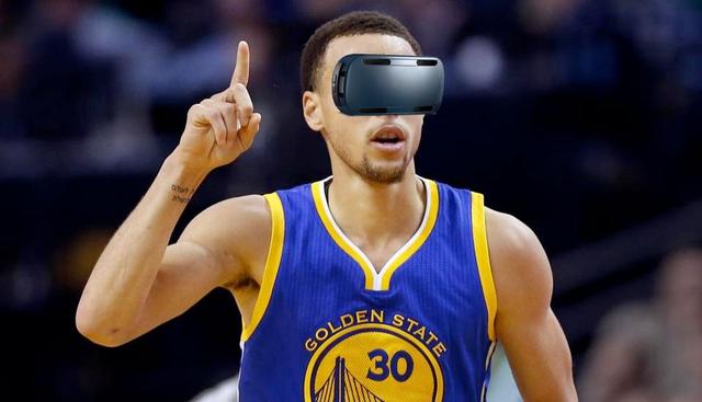 NBA推新服务 戴上VR眼镜体验场边观球新姿势