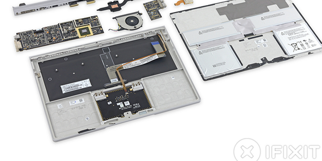 微软Surface Book将成维修者的噩梦