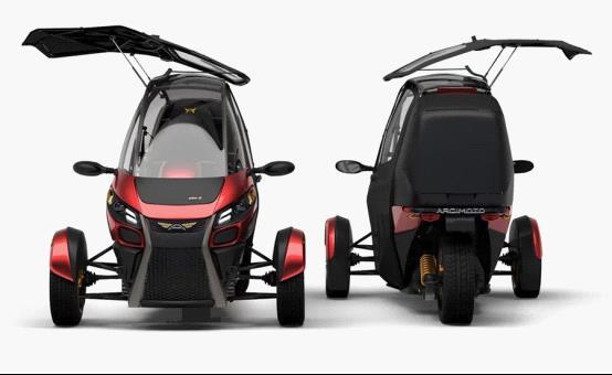 Arcimoto SRK电动汽车发布 汽车/摩托车混合