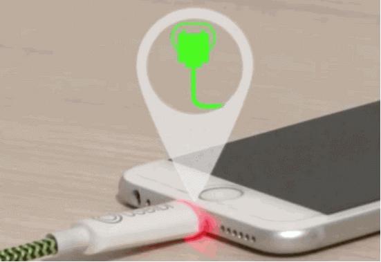 智能数据线能延长电池寿命 充满后可自动断电