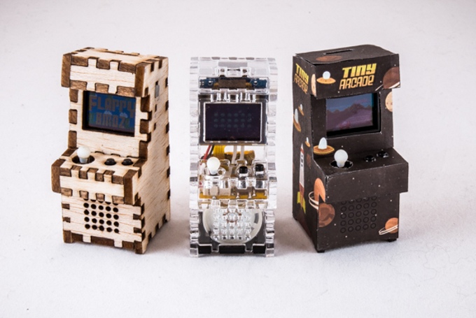 【智能界大百科】Tiny Arcade全球最小的街机游戏机