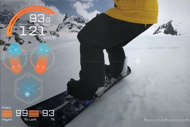 Cerevo推出智能滑雪板 LED灯+传感器追踪