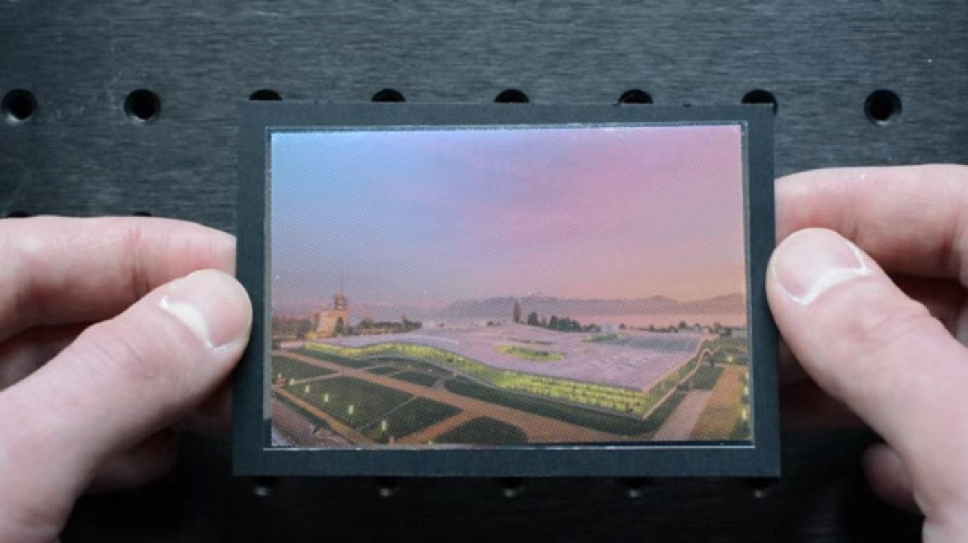 洛桑理工开发出一种从不同角度看会显现不同影像的打印技术