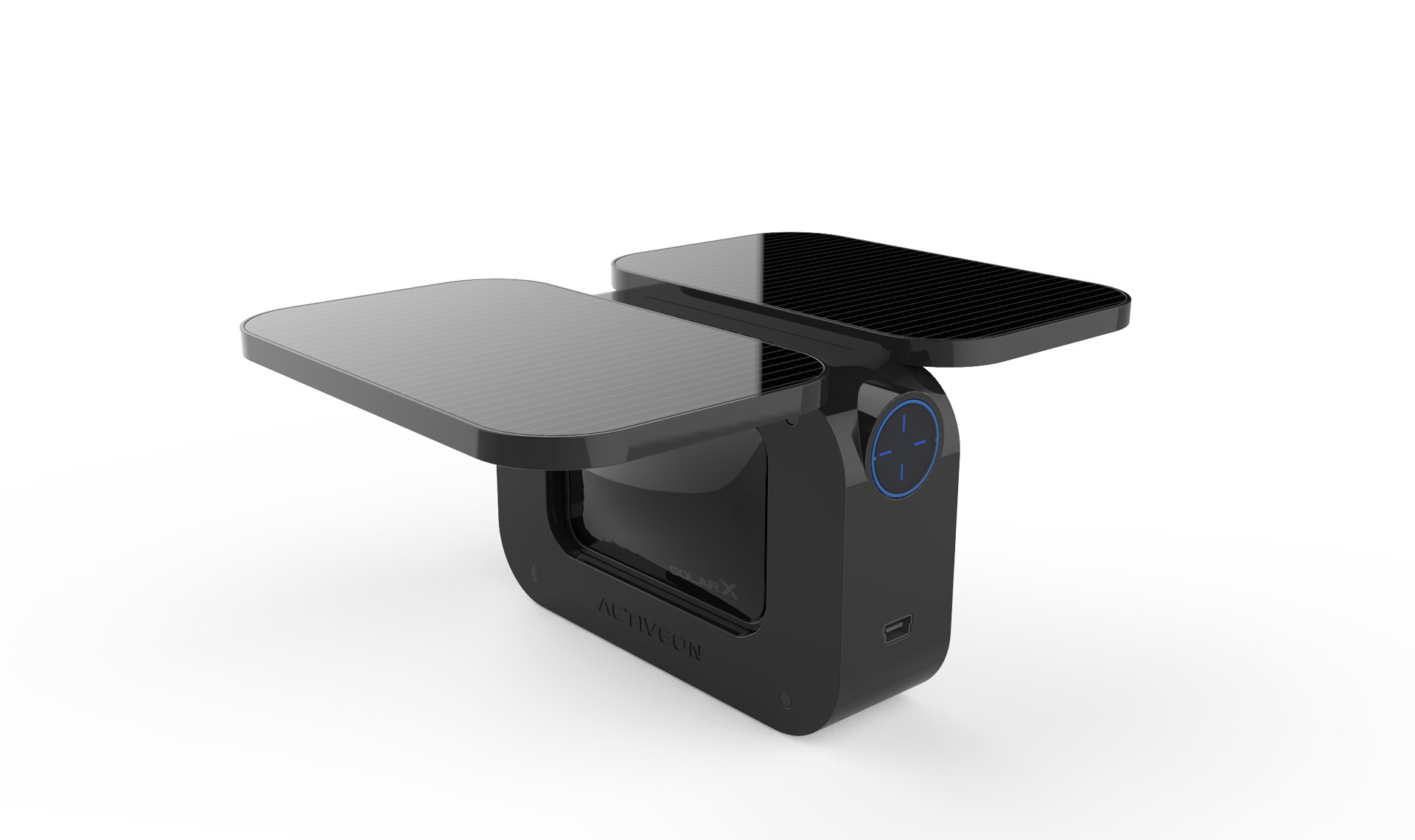 这台太阳能运动摄影机一个小时就能把自己充饱