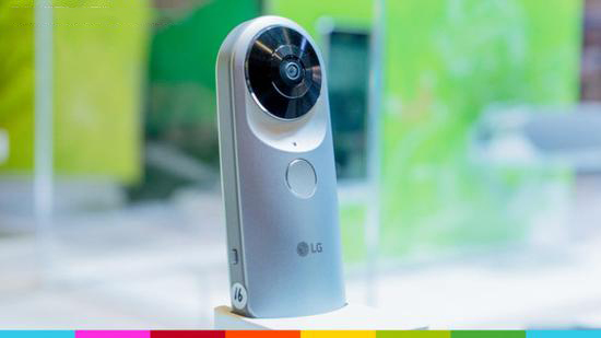 优化VR拍摄 LG推360°全景相机360 CAM
