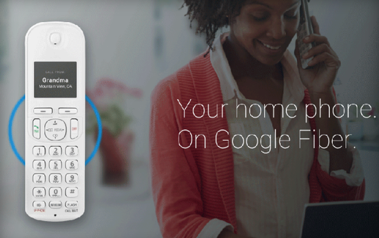 谷歌正式推出Fiber Phone家庭固话服务