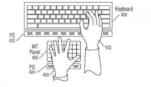 苹果新专利显示 以后MacBook产品可能没有键盘