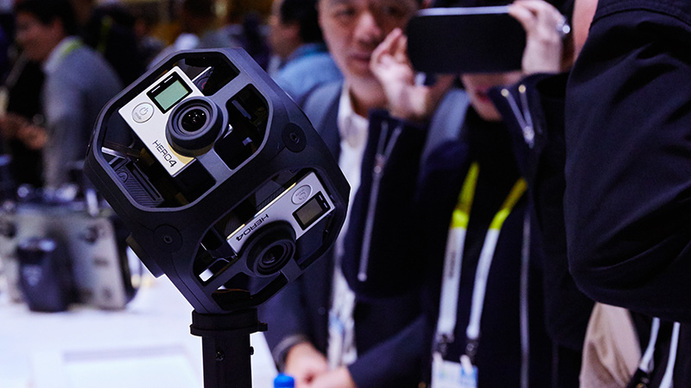 GoPro发布虚拟现实相机Omni，VR概念能救公司吗？