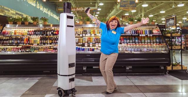 机器人进超市打工 人类再不努力饭碗都要丢了