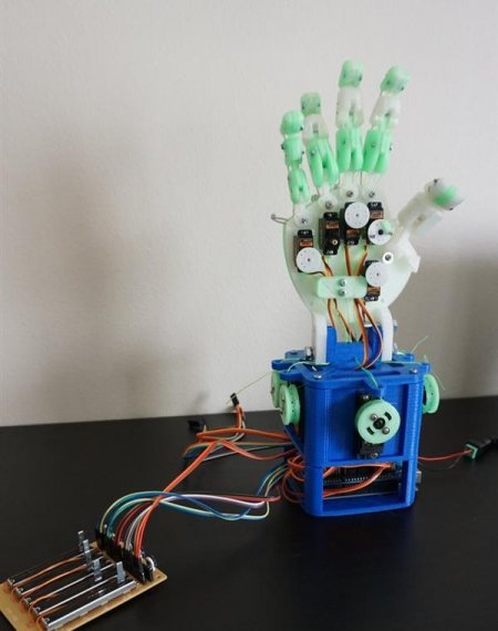 【智能界大百科】3D打印机械手Hobby Hand让学习机器人技术更有趣