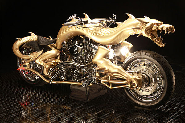 全球首台3D打印摩托车 要不要这么逆天