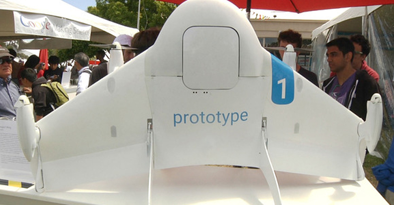 谷歌无人机展开测试 将成为美国最大无人机送货试验