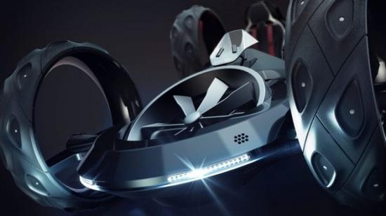 新玩具？这里有辆能爬墙的电动车 莫非是钢铁侠的