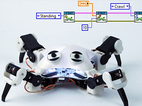 【智能界大百科】用于STEM教育的开源3D打印机器人QuadBot