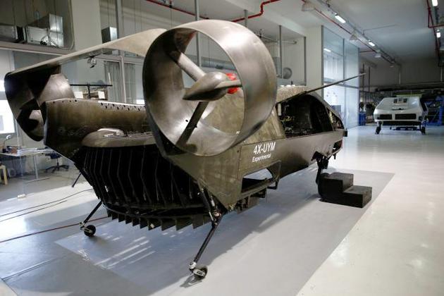 以色列试飞载客无人机 2020年将看到“飞行汽车”