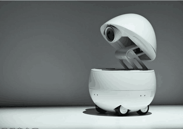 松下开发出可对话的蛋形机器人 用“童音”交流