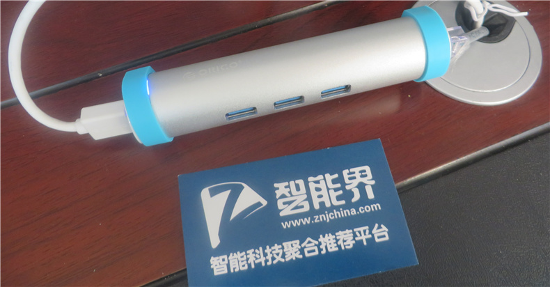 @所有人吧 ORICO Type-c全铝多功能HUB开箱视频