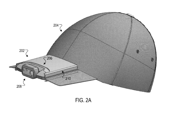 谷歌新专利曝光再进可穿戴领域 能拍照的帽子