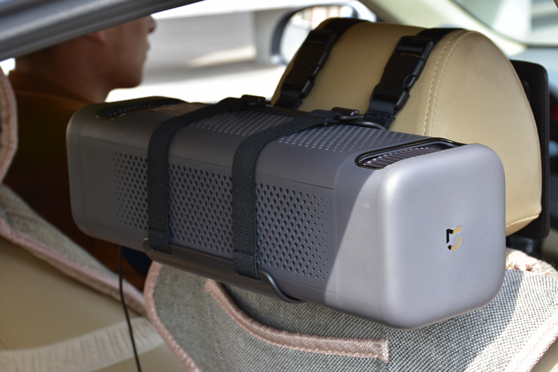 米家车载空气净化器安装视频