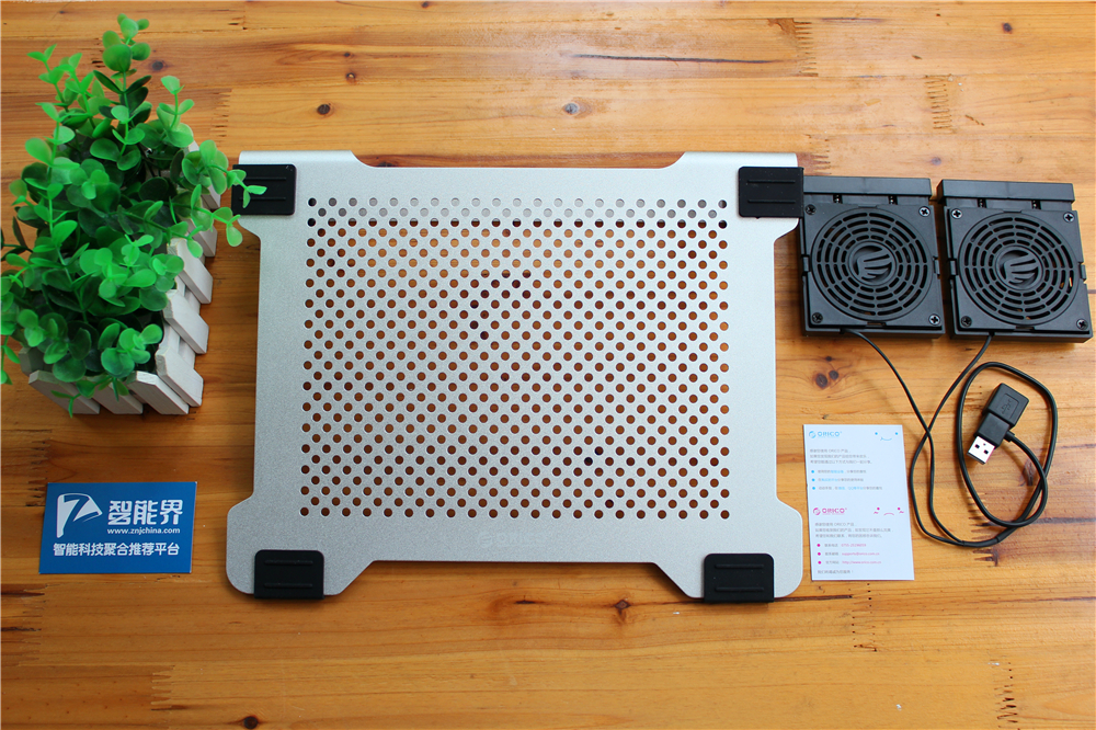 夏日本本好伴侣，有实力不惧挑战-ORICO全铝DIY双风扇笔记本散热垫简评