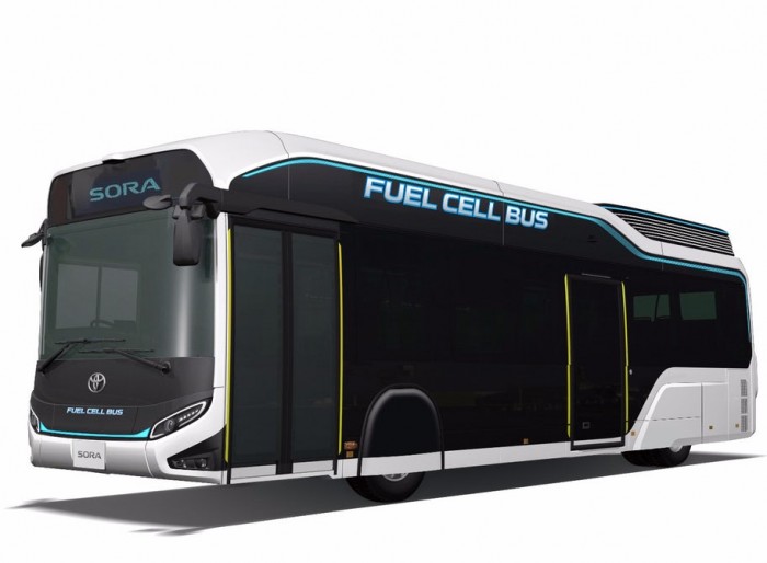 丰田将在东京车展上展示Sora燃料电池巴士概念车