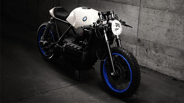 宝马电力摩托车概念图发布，整体感觉轻便