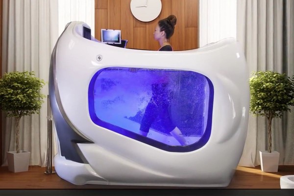 日本公司发明浴缸跑步机,温泉SPA及淋浴于一