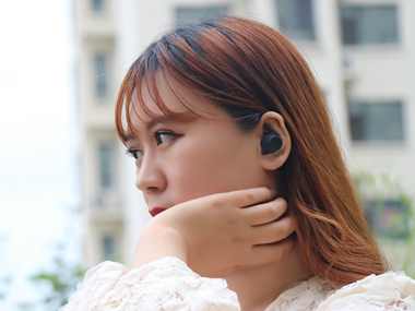 好看又好听，小姐姐体验HAKII FIT运动降噪蓝牙耳机