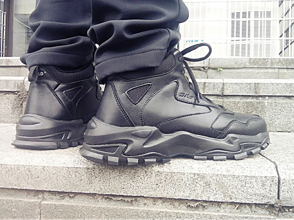 宇航科技更轻供暖：素湃气凝胶防寒头层牛皮休闲老爹鞋