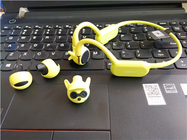 Dacom G150骨传导&动圈双模式运动蓝牙耳机，大人孩子都能用！